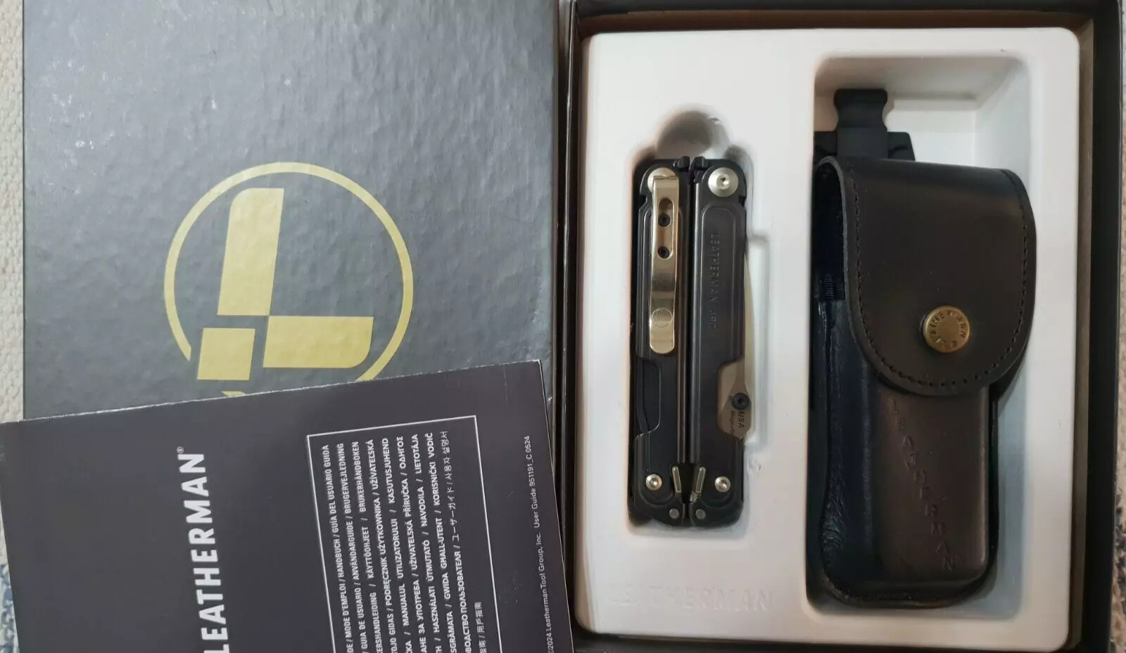 🔥🔥🔥 Leatherman Arc Obsidian Black Limited Edition MagnaCut Very Rare New