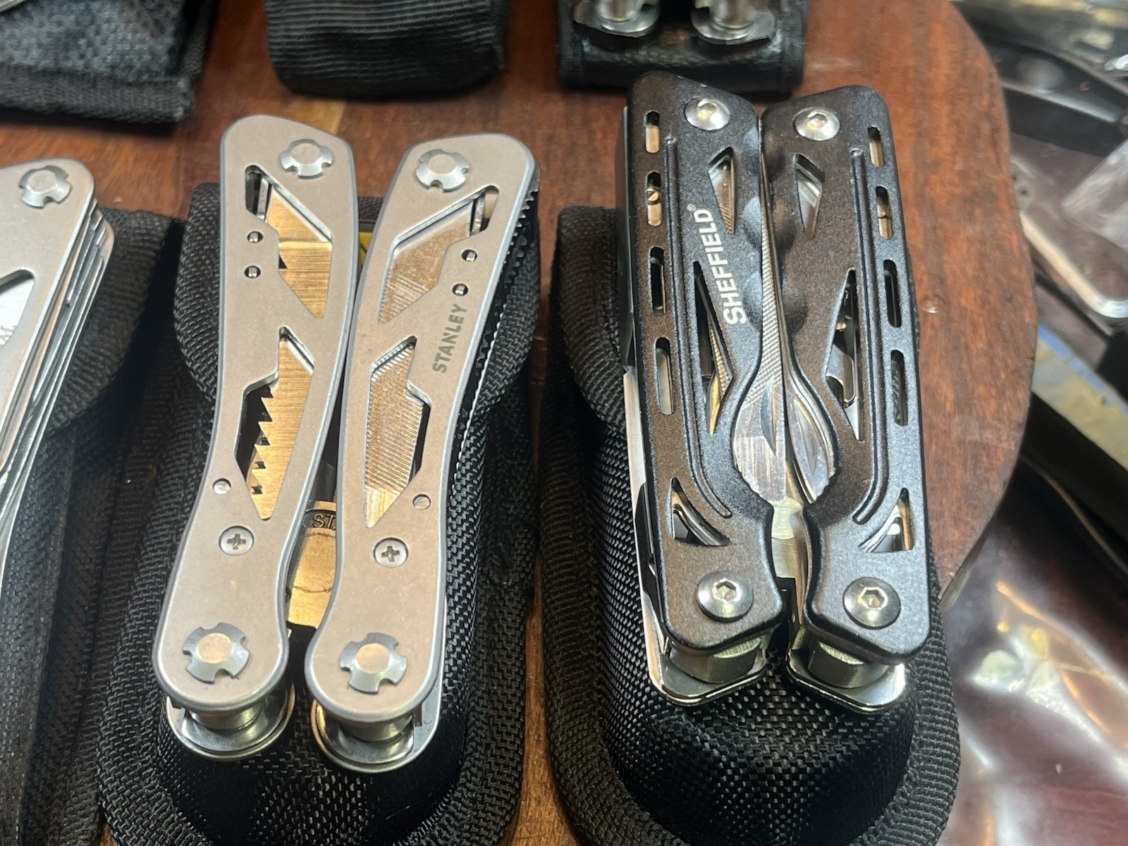 TSA CONFISCATED Hand Selected Inspected PREMIUM MULTITOOL + Sheath (Lot of 10)