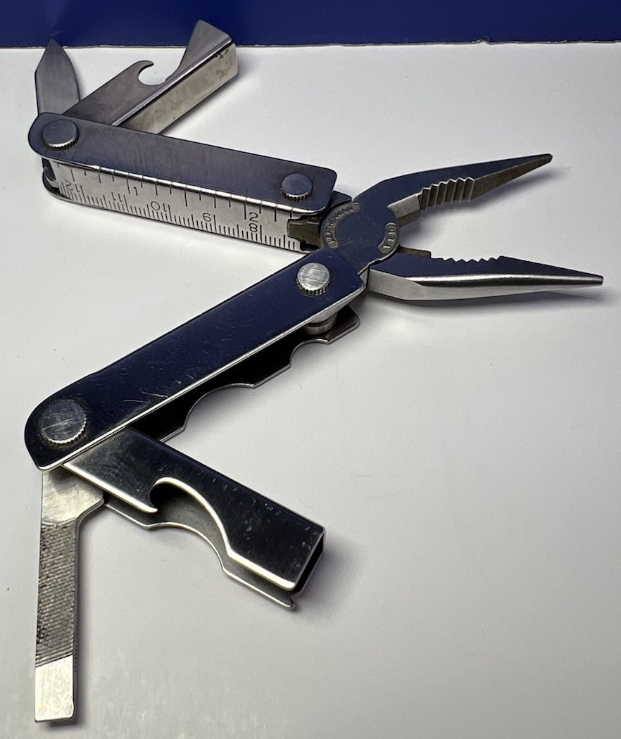 Leatherman Mini Tool Early Production Run Blank Unmarked Handles Very Rare USA