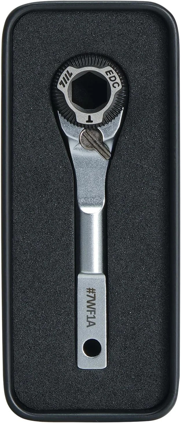 711L EDC Ratchet Wrench for Leatherman Multitools MK2 – Compact Flat End Screwdr