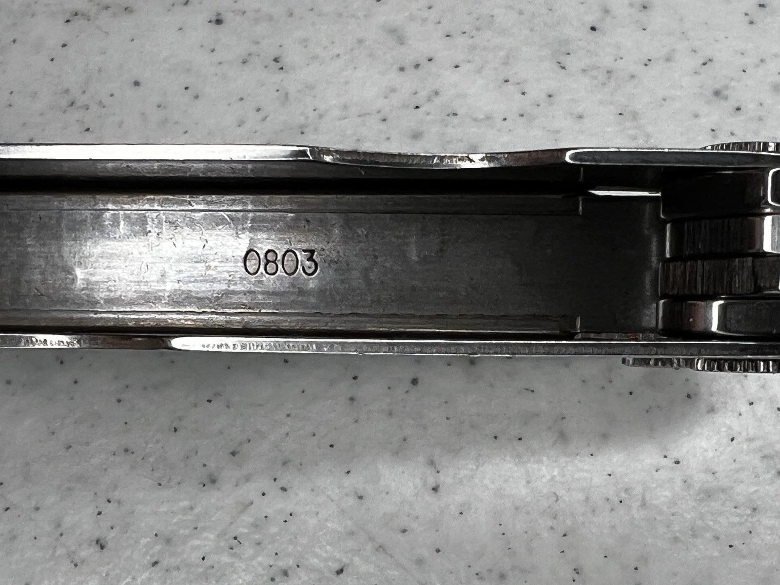 2003 Leatherman PST. Good Condition. Nylon Sheath. 0803/0903 Date Stamps