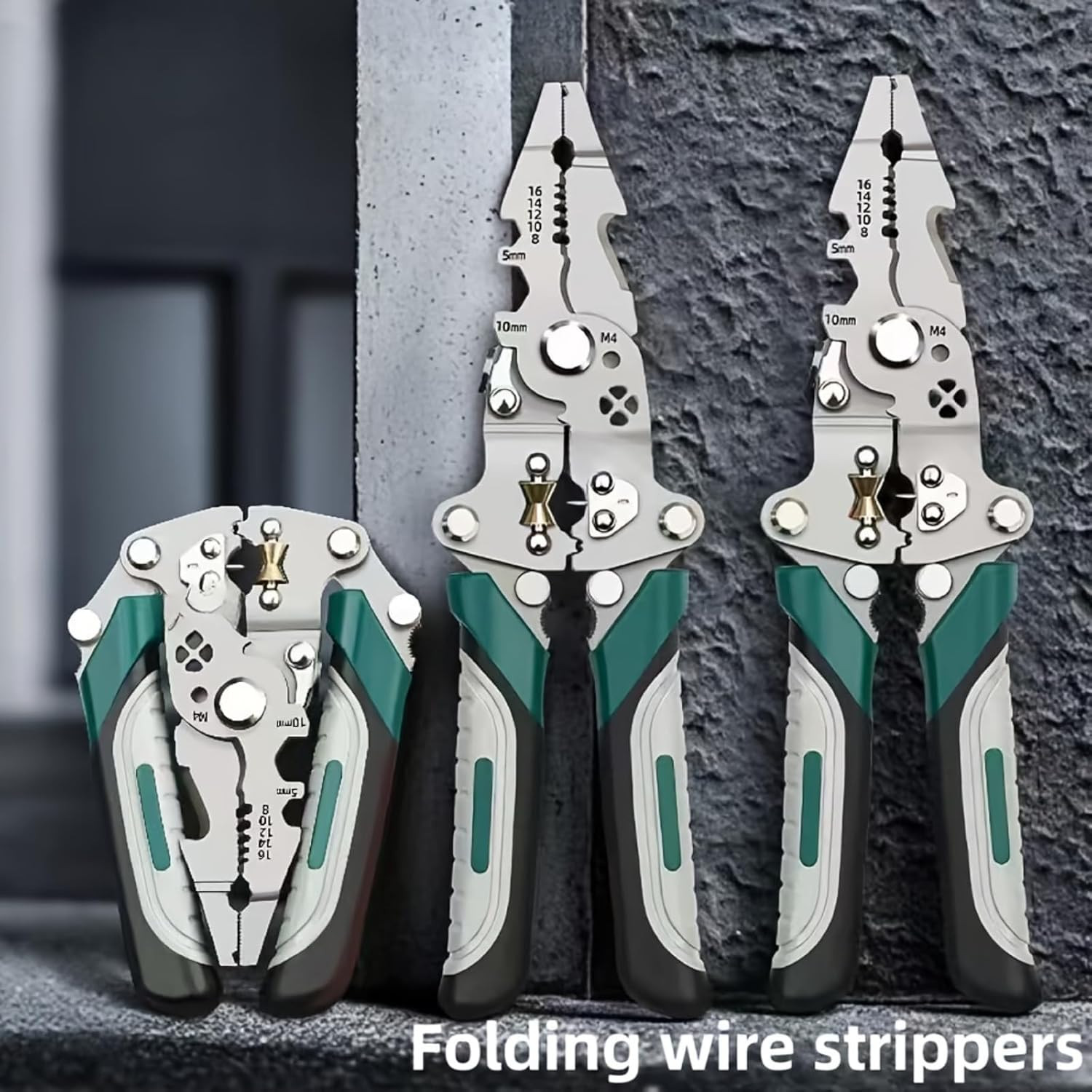 18 in 1 Multi Tool Multifunctional Folding Pliers Heavy-Duty Collapsible Electri
