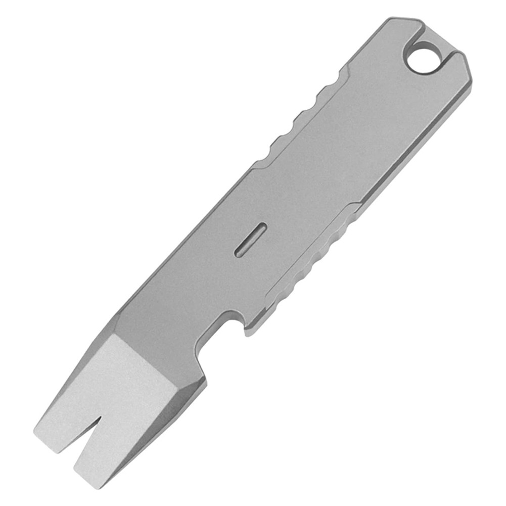 1 PCS Pry Bar Multi Tool Bottle Opener, Outdoor Tool Titanium Alloy D2M1