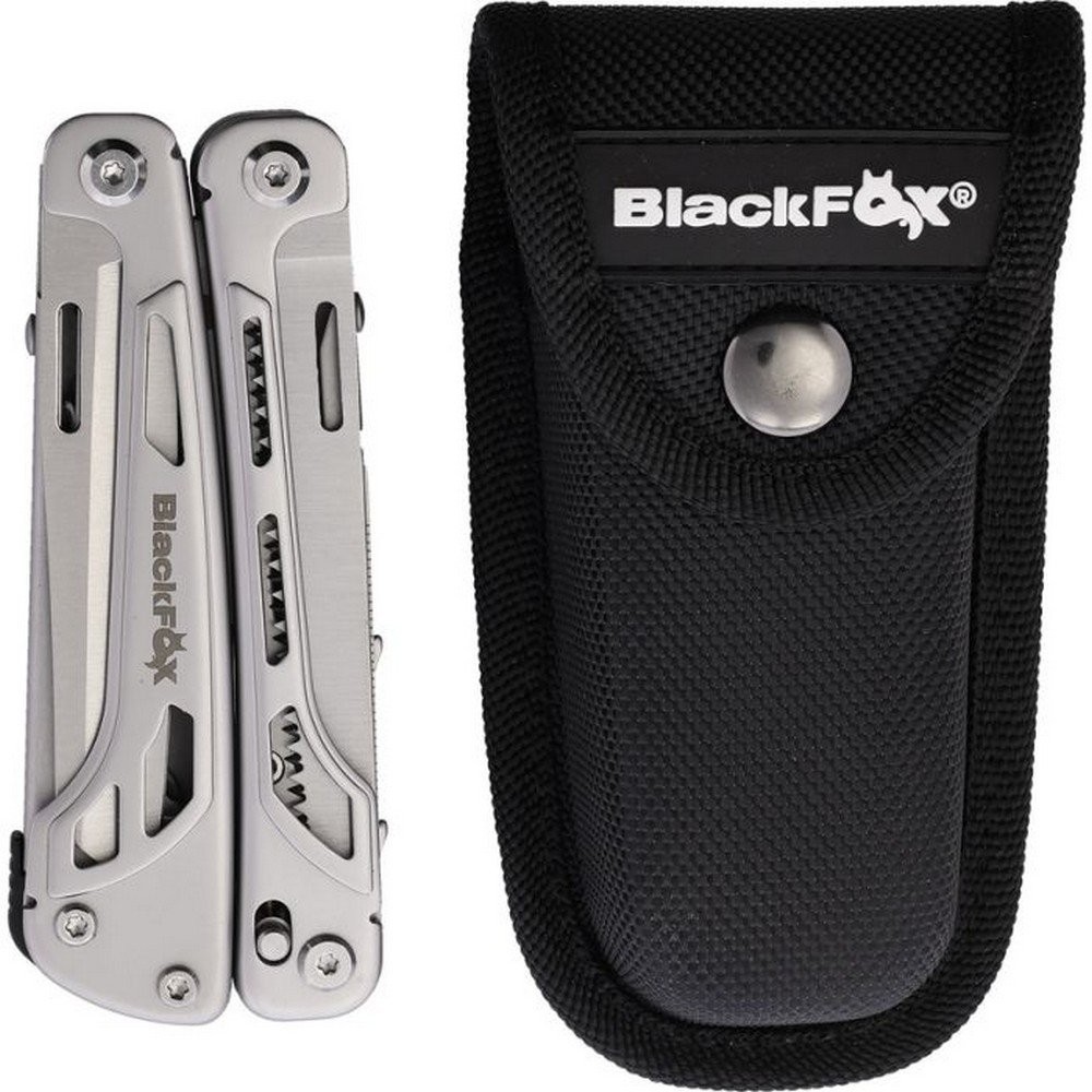 Black Fox Fortitude Multi Tool & Accessories W/ Black Nylon Belt Sheath – BF206