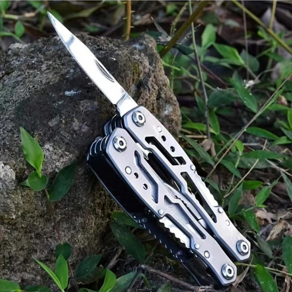 14-in-1 MINI Multitool Pliers Rugged & Practical Portable Pocket Camping Tools