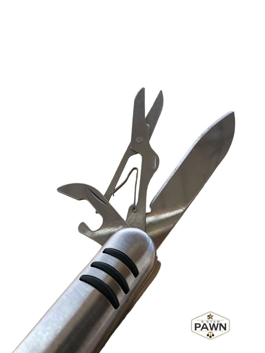 8-In-1 Multi Use Knife Small Hiking Sports Camping Boy Scouts Tool B (FVS026882)