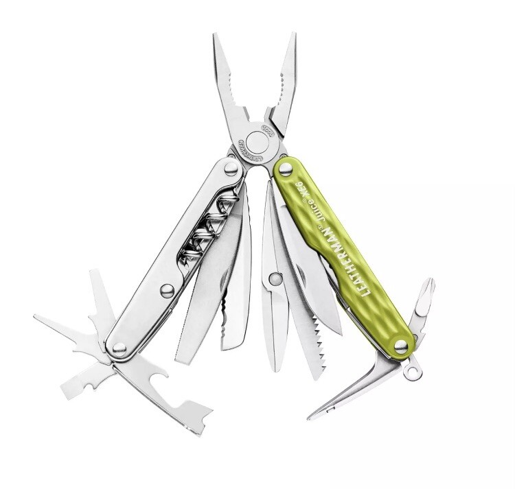 Leatherman Juice Series XE6 Moss Green Discontinued 18 Tools New In Box EDC Rare