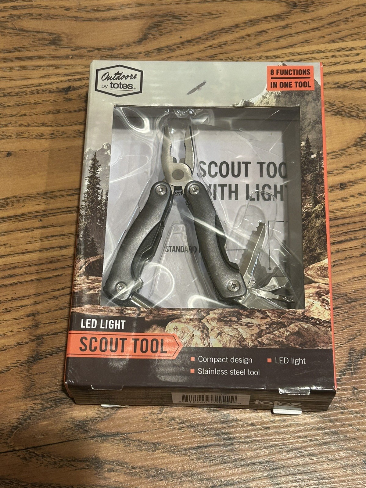 Outdoors by Totes Tool Set – Scout Tool With Case LED light