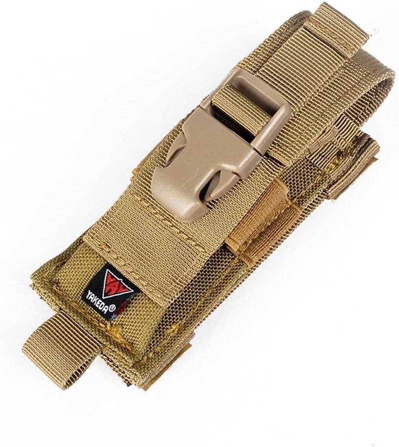 Compact Adjustable MOLLE Multitool Pouch for Belt – Lightweight Tactical Gear