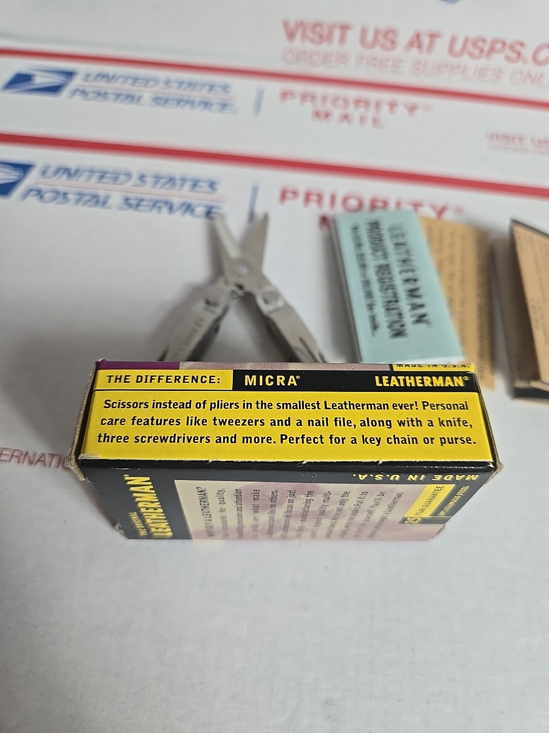 The Original Leatherman Micra Advertising Northrop Grumman Original Box, New