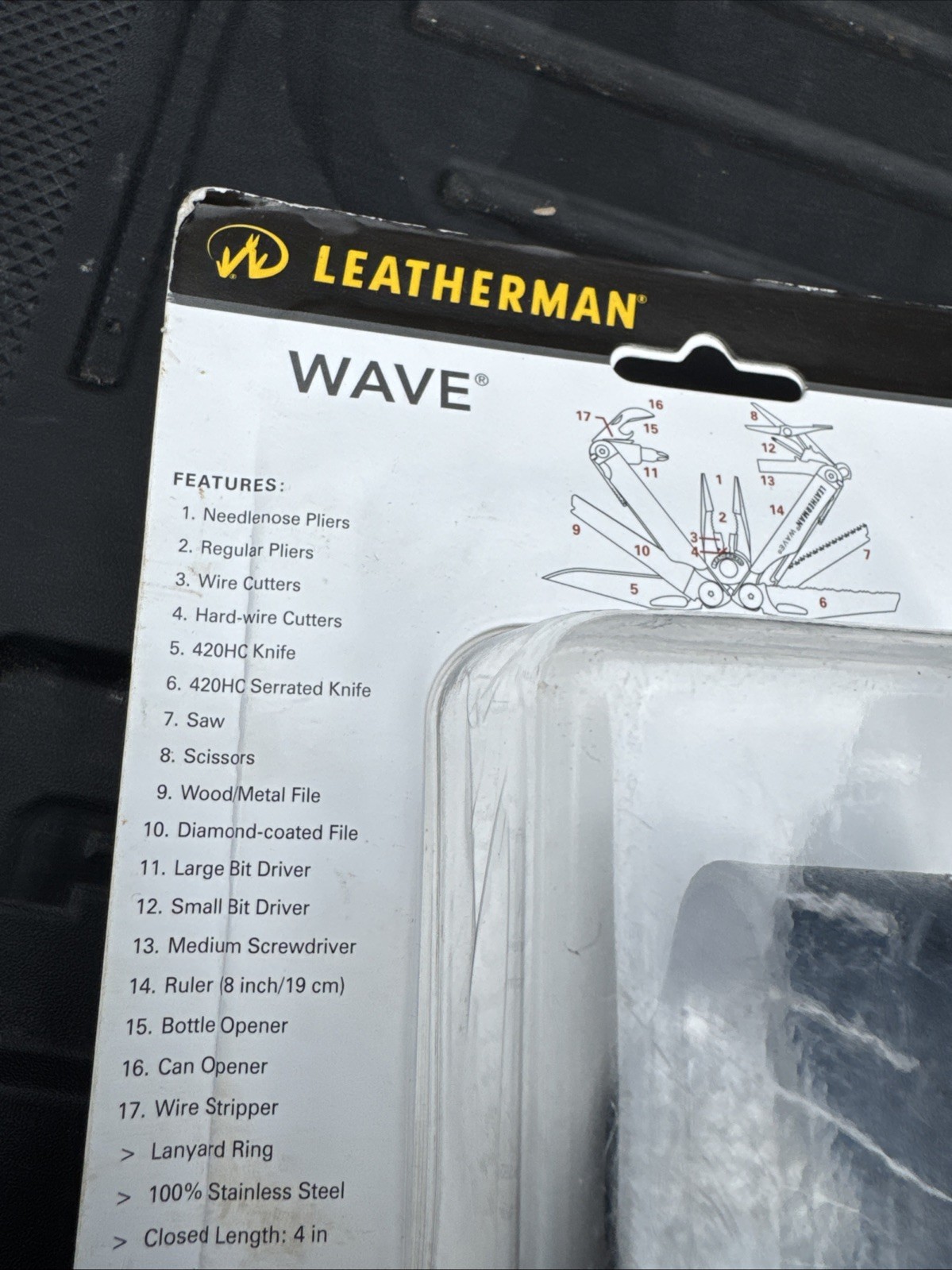 Leatherman Tools USA Nos Wave 17 Function Multi Tool Portland