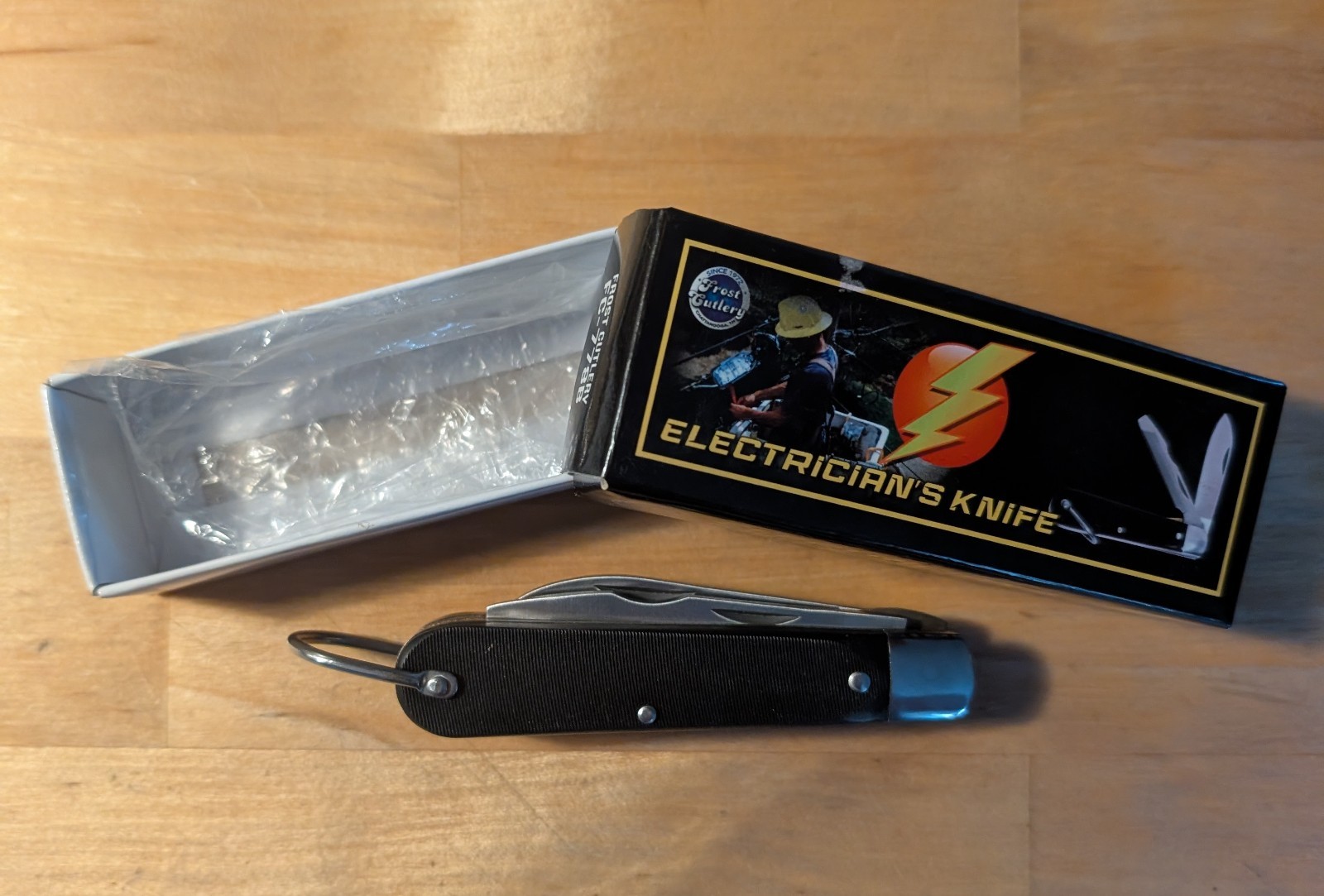 Frost Cutlery FC-778B 3.65″ Electricians Knife
