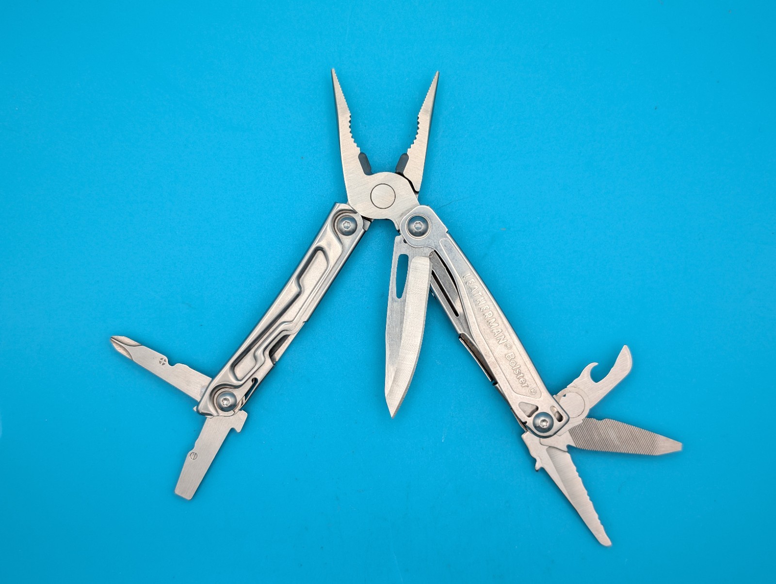 Leatherman Bolster 13 Tool Stainless Steel Multi-Tool!