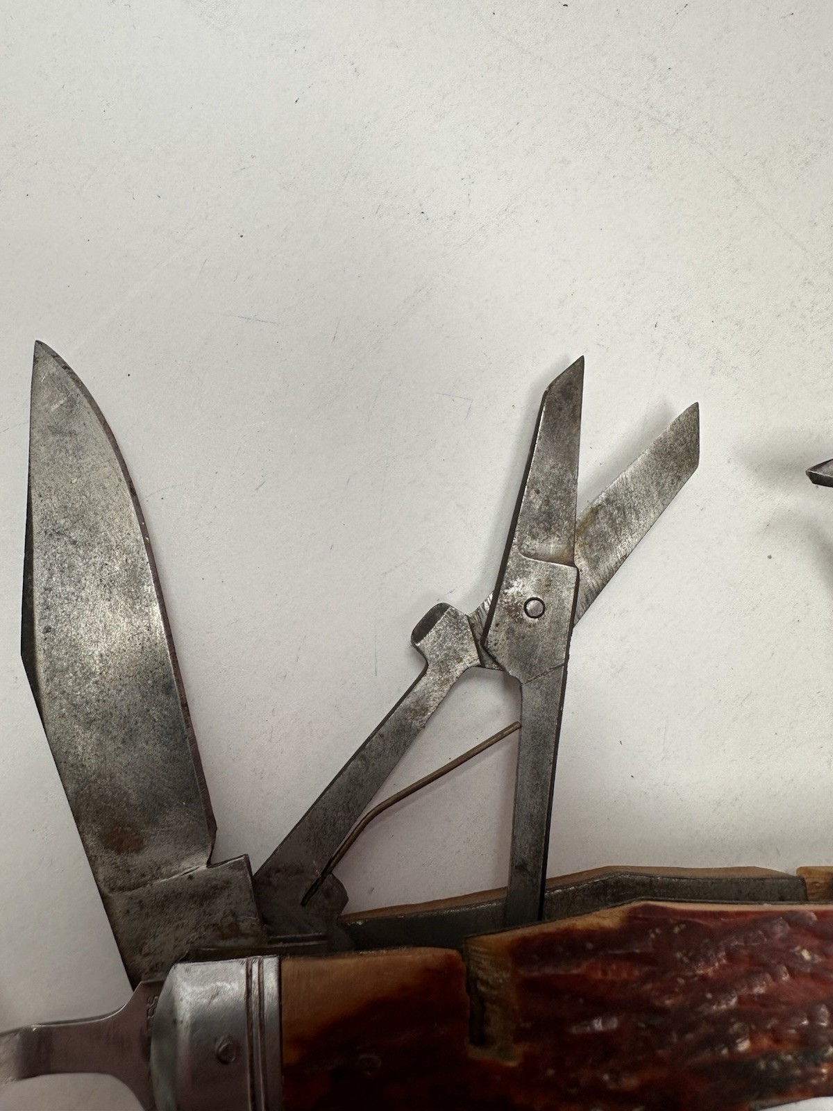 Multi Tool Hunting VTG JAPAN Hobo Tool Fork Spoon Knife Opener Scissors & MORE