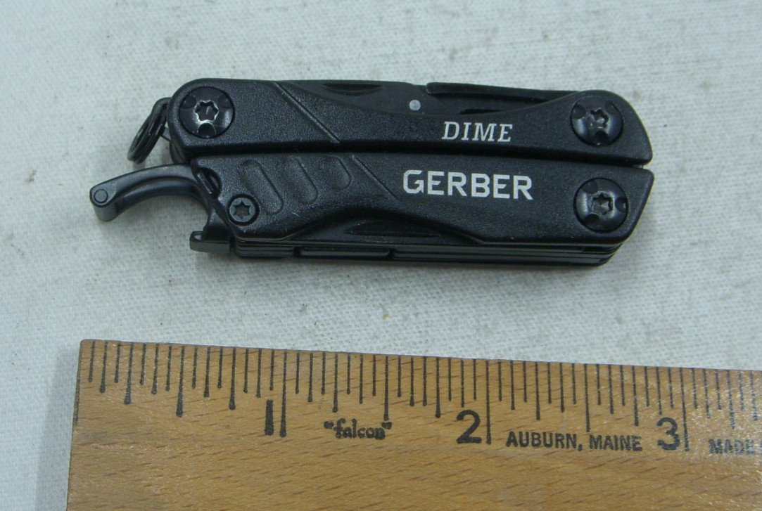 Gerber Dime 4660524D1 Black 11 Function Multi Tool