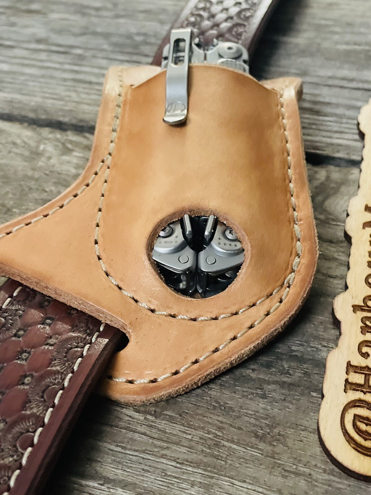 Belt Organizer Multitool Leather Sheath Leatherman Sheath Deluxe Made In USA