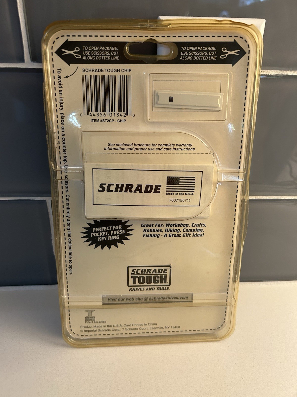 Schrade Tough Chip Compact Multi-Tool/Folding 2 1/2 Sealed New In Package
