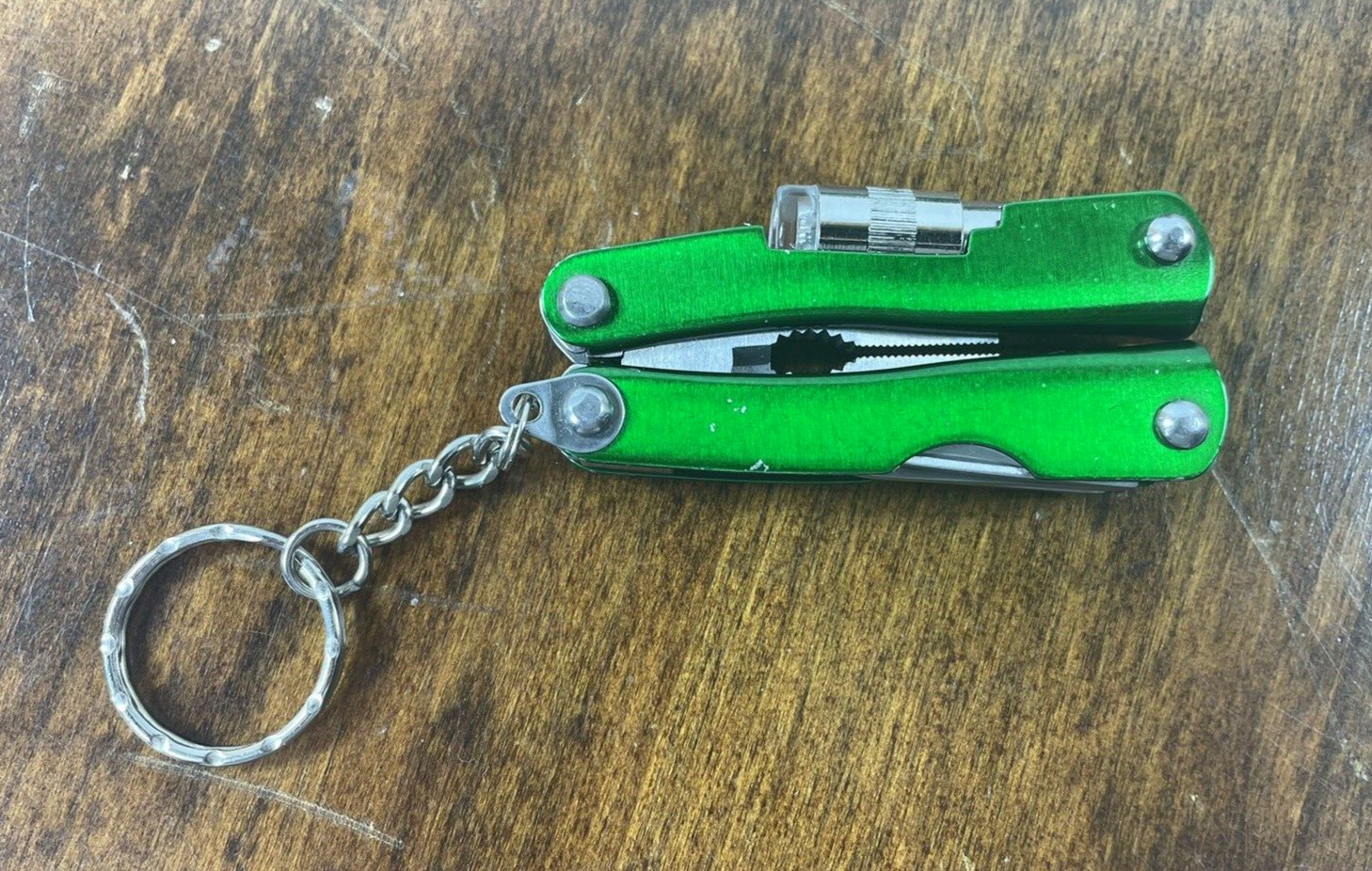 Cabela’s Mini Multi-Tool LED Light Pliers Blade Screwdriver Bottle Opener Knife