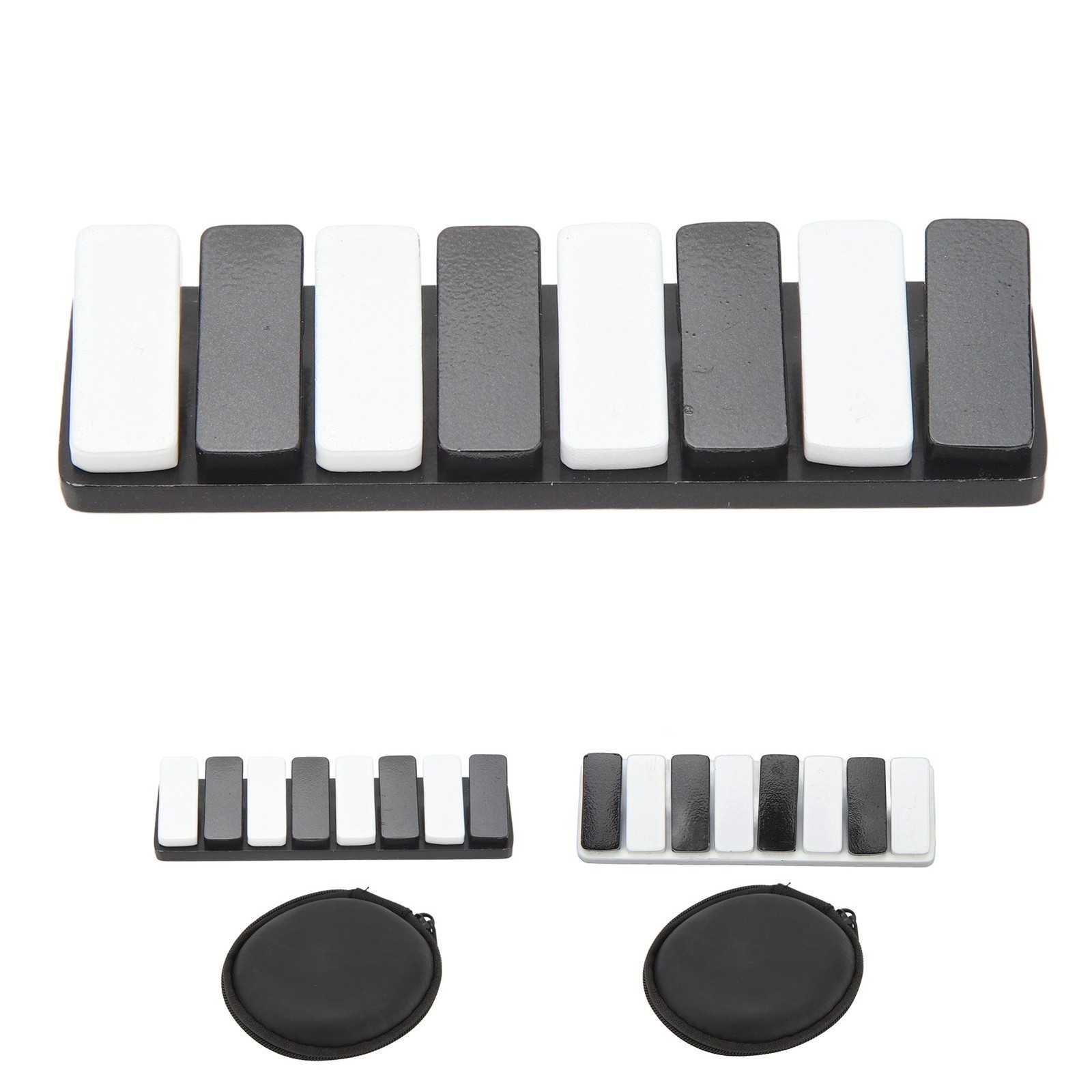 Piano Key Haptic Clicker Toy Zinc Alloy Adult Office Portable ADHD Slider