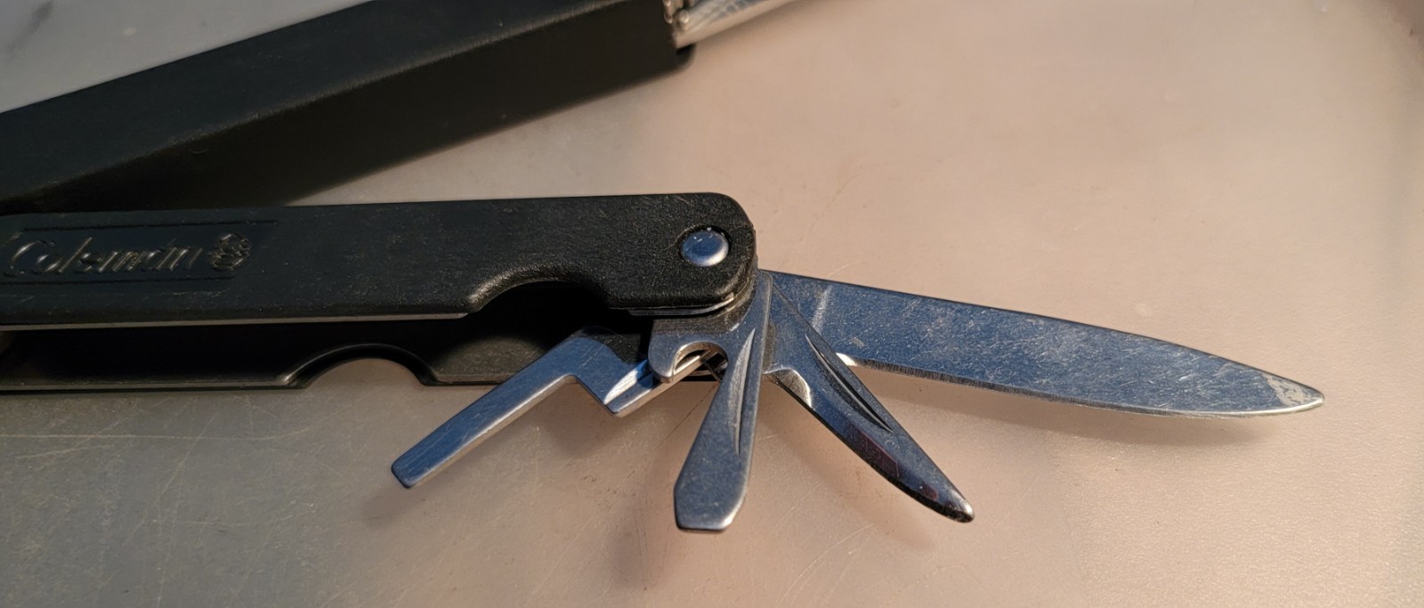 Coleman Swiss Army 9 Multi-Tool Pliers Great Condition, Nice!