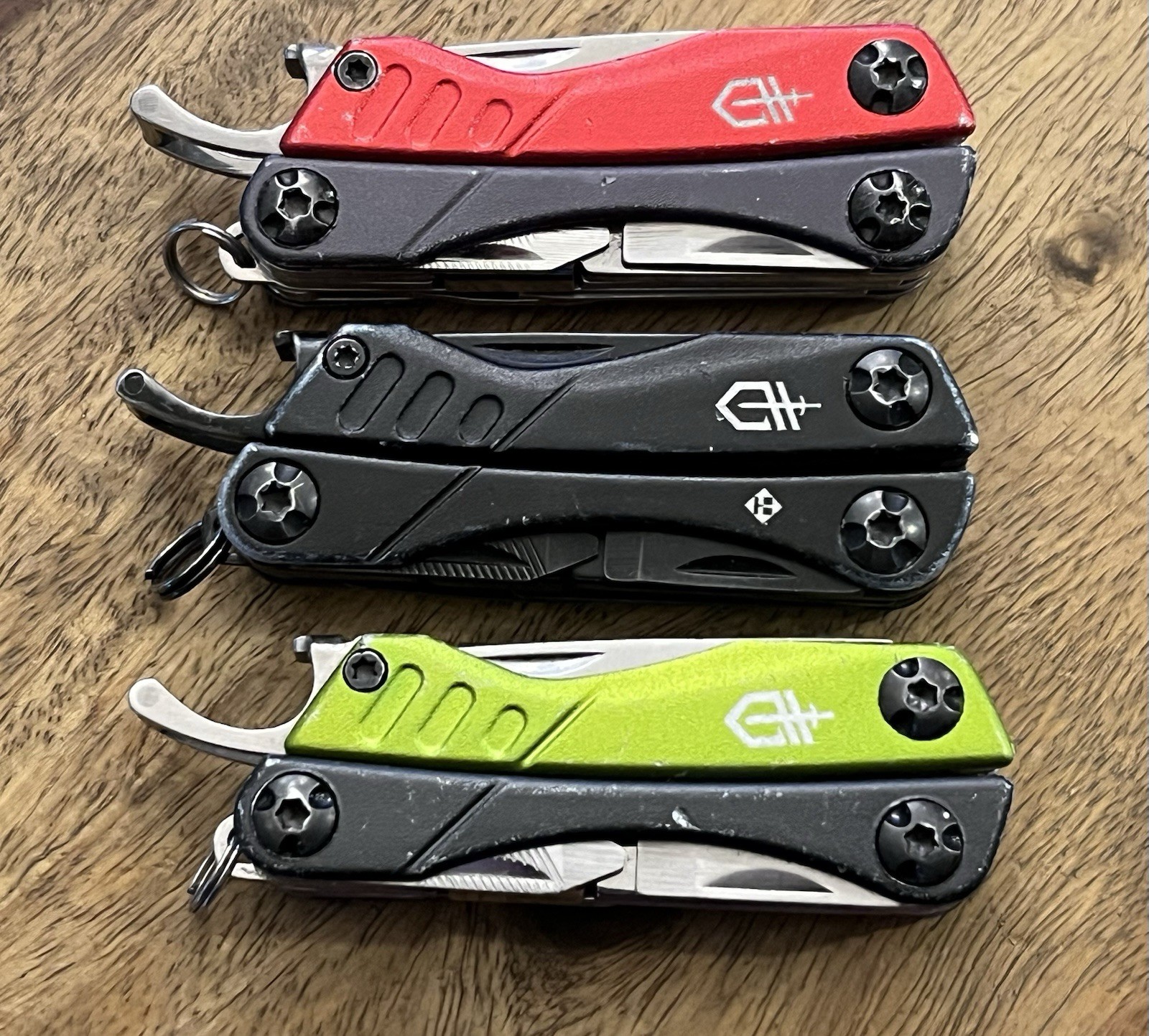 Gerber Dime Mini Multi-Tool Knife Pliers Scissors Driver SUPER Nice! Lot Of 3