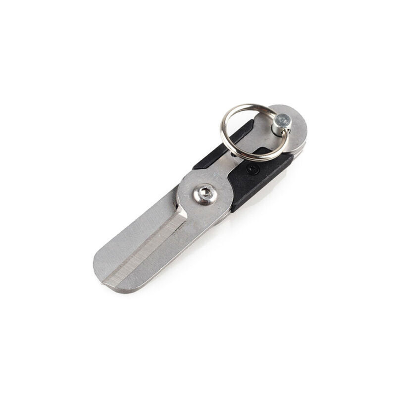 Mini Gadget Keychain Survival Spring EDC Scissors Gear Pocket Scissor Cutter