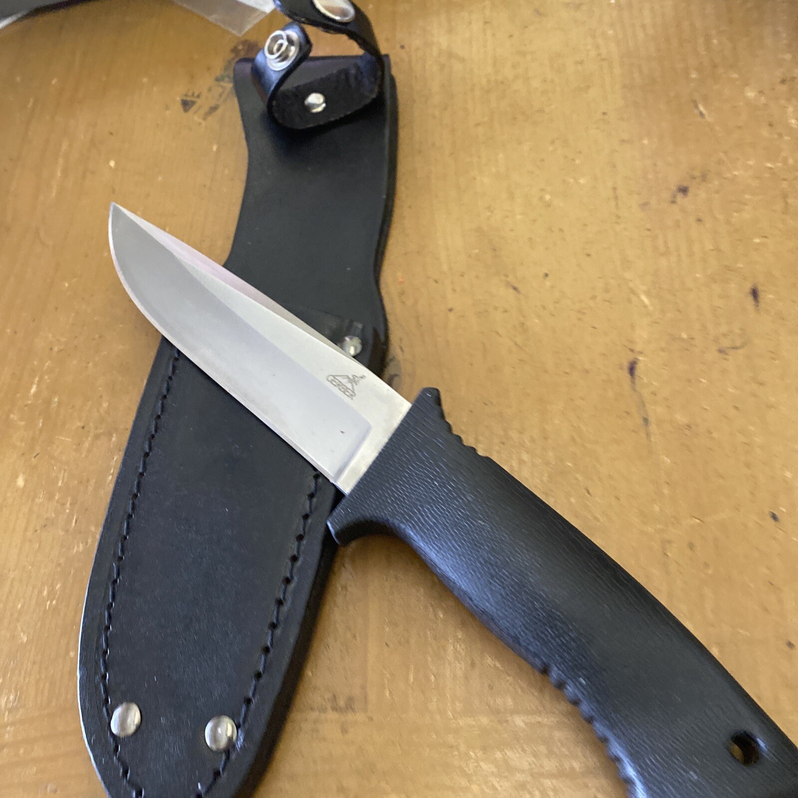 RARE/DISCONTINUED Gerber Harsey Hunter Fixed Blade Knife W/ Original Sheath