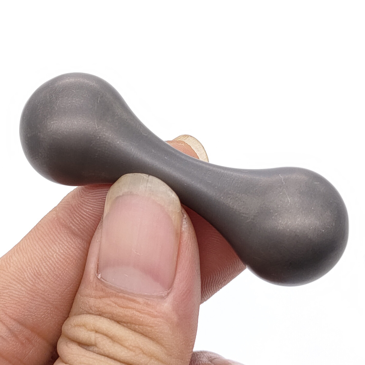 EDC Solid Titanium Decompression Finger Top Begleri Skill Stress Knucklebone Toy