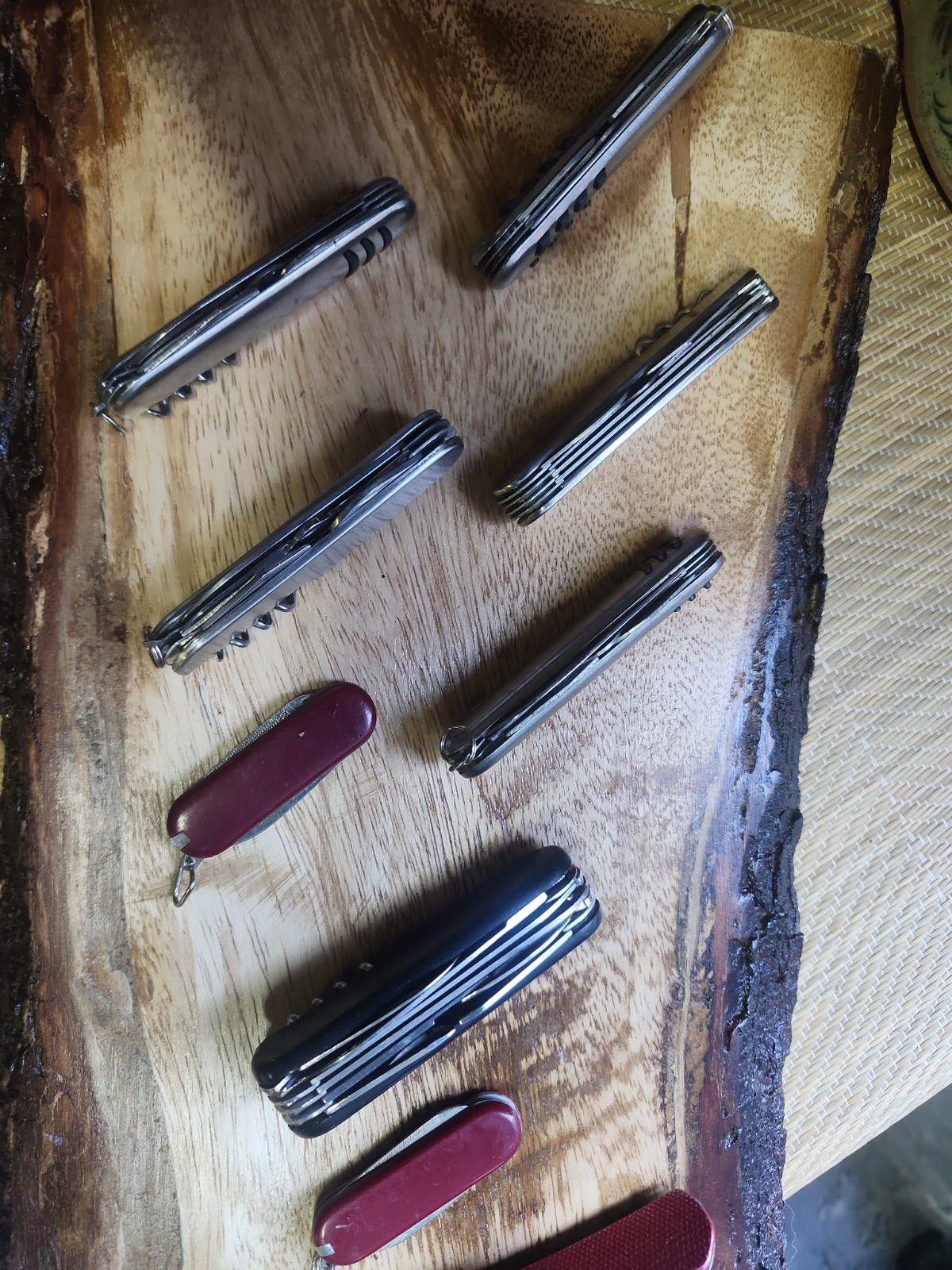 Stainless Camp Knives Mixed Lot 9- All Are Fully Functional And Complete