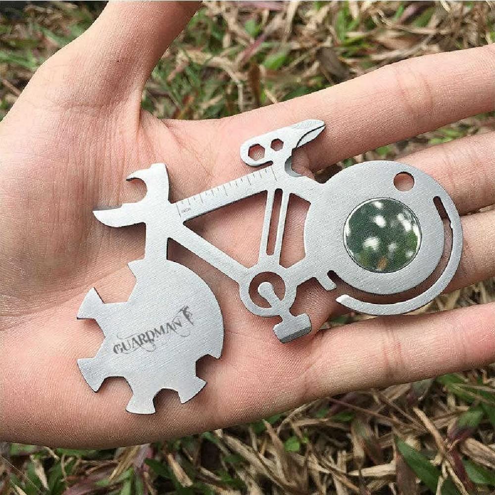 Bicycle 10-in-1 Multitool Card Every Day Carry Pocket Tool, Father’s Day Gift…
