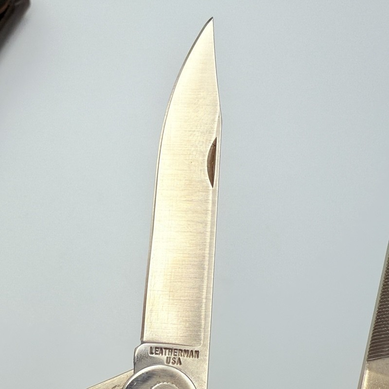 Leatherman Tool Original PST Multi-Tool Stainless Steel with Leather Sheath