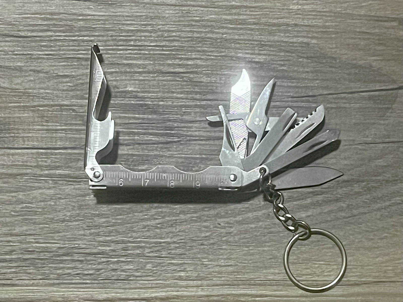 Unbranded MultiTool Folding Pocket Knife Survival Fishing Outdoor Camp Tool