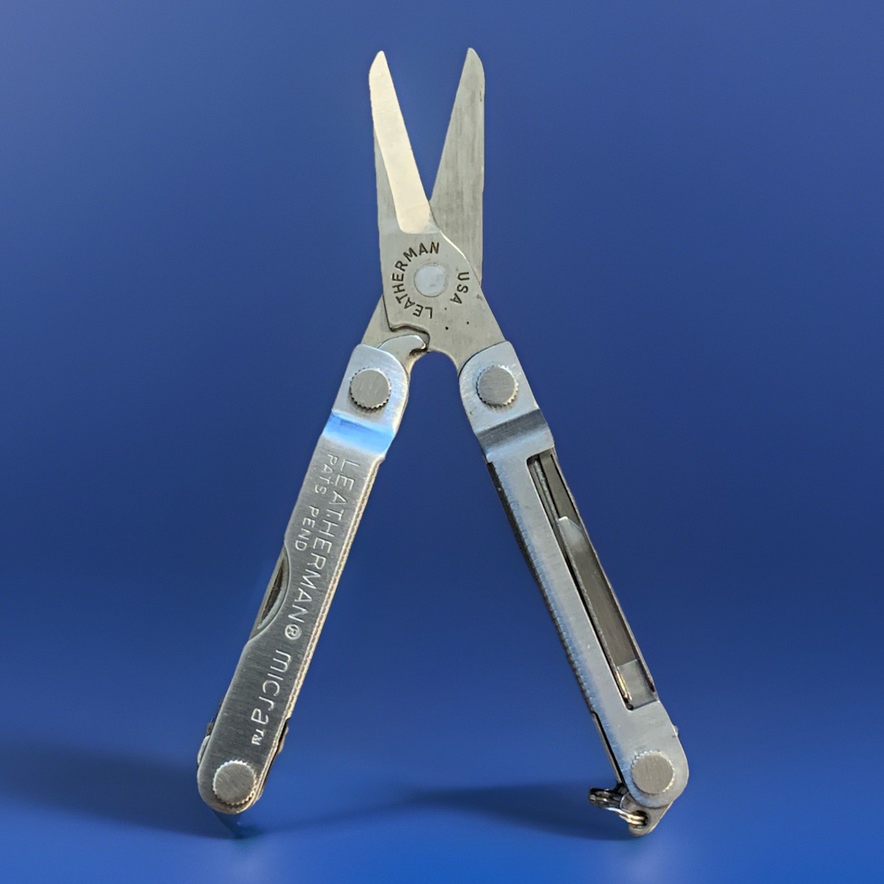 Leatherman MICRA Multi-Tool Lot of Five (5) Stainless Steel Spring Scissors🔥