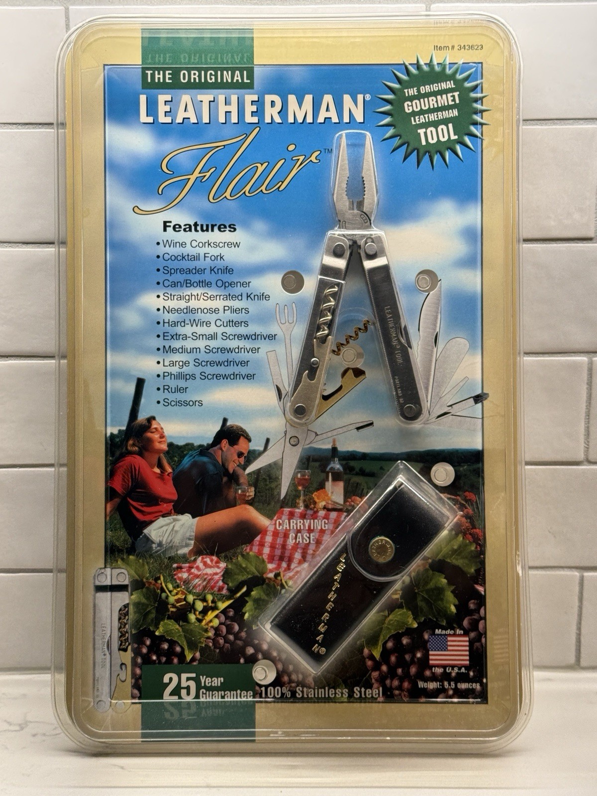 Leatherman FLAIR Sommelier Picnic Luxury Yachting Boating Picnic Wine multitool