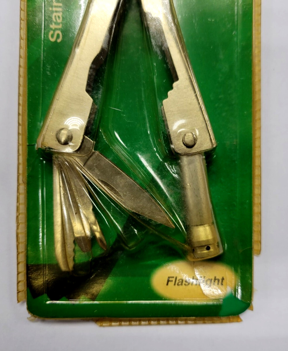 Baker Silverback Pocket Stainless Steel Multi Purpose Tool SB-2300 New NOS
