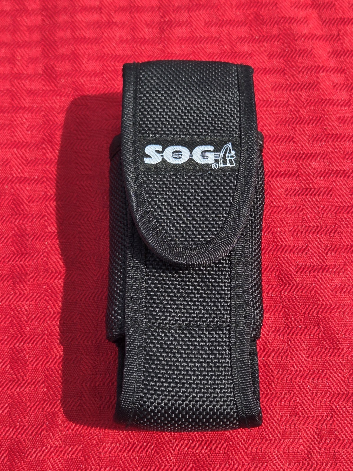 SOG PowerLock Multi-Tool Plier 18 Tools Black Compound Leverage w/Sheath EXC