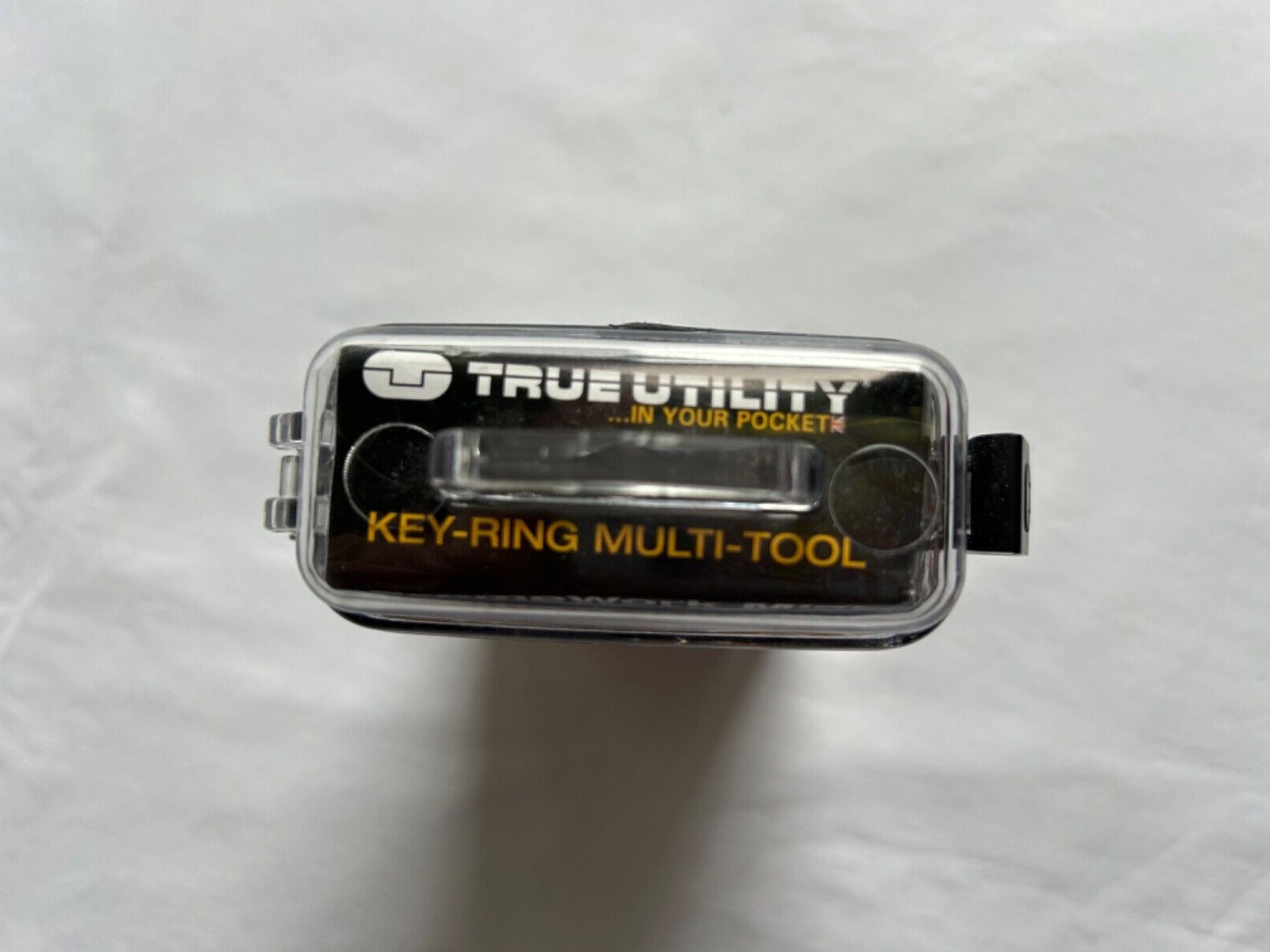 True Utility Framework Mini Key – Ring Multi-Tool with Waterproof Case CRACKED