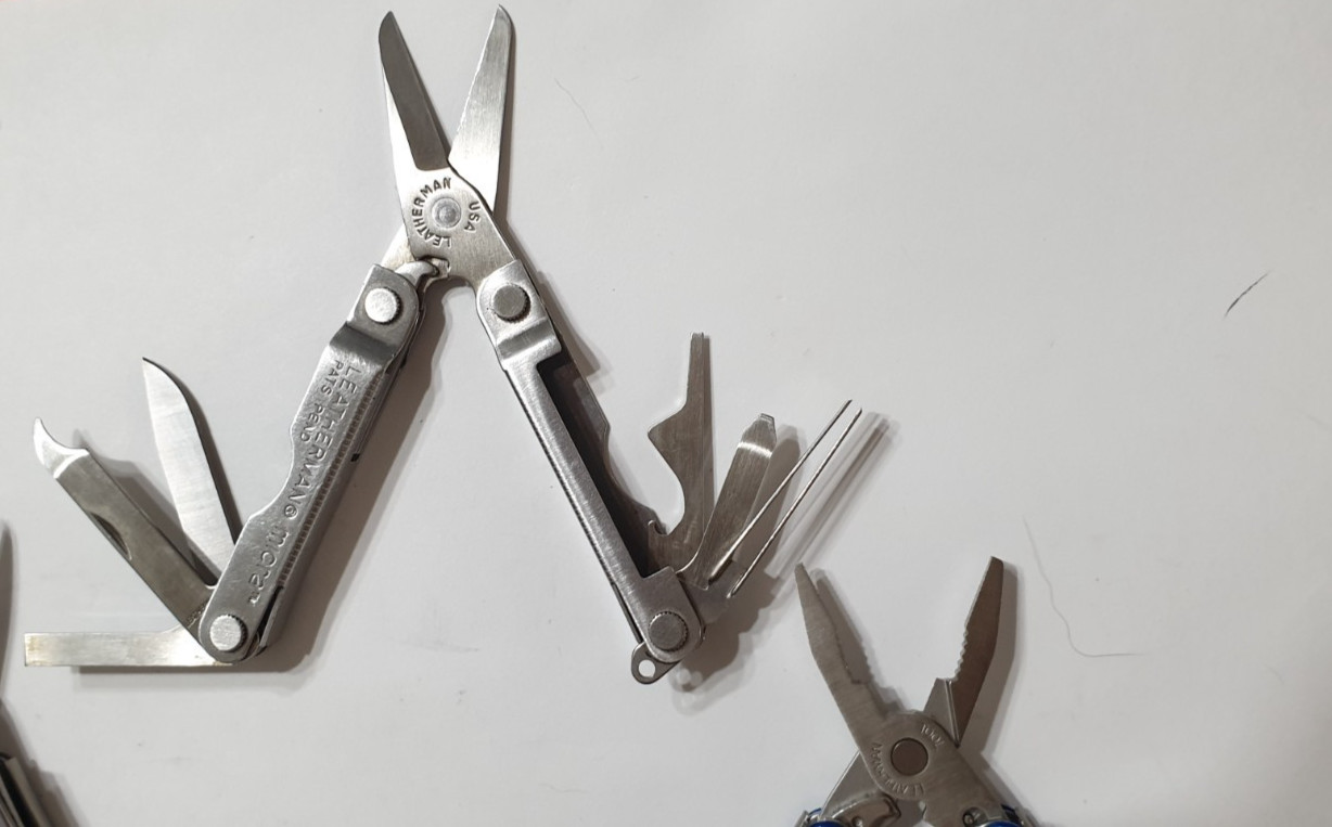 🔥🔥 3X Leatherman Squirt P4 S4 Micra Multi Tool Collectable Keychain Rare Set
