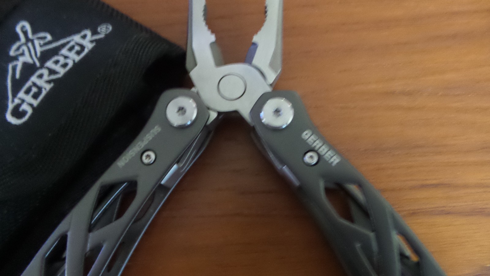 Smith and Wesson Bullseye and Gerber Multi-tool great camping starter kit