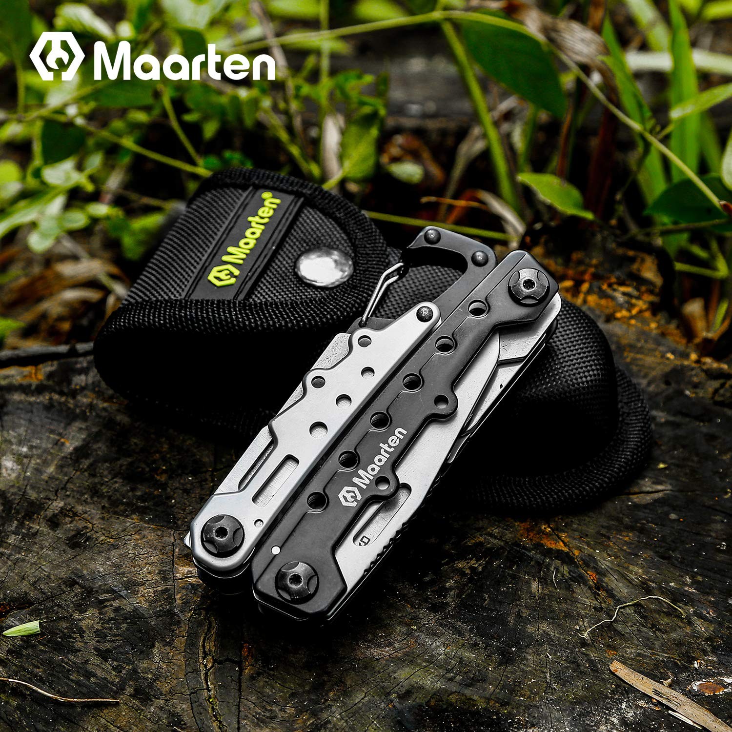 Multi-Function Pliers, 11 in 1 Small Carabiner Multitool Tool, Foldable …