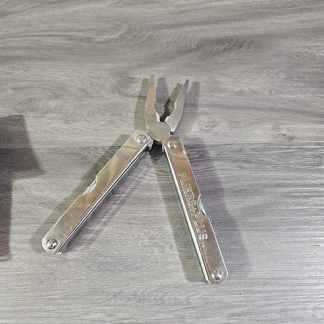 Vintage “ Pliers Plus Multi Tool stainless steel used