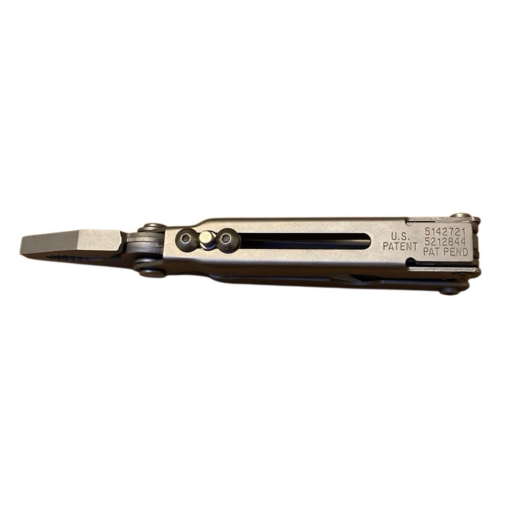 Gerber 55800 Multi-Plier Stainless Finish Bit Driver Bits Cloth Sheath USA Rare