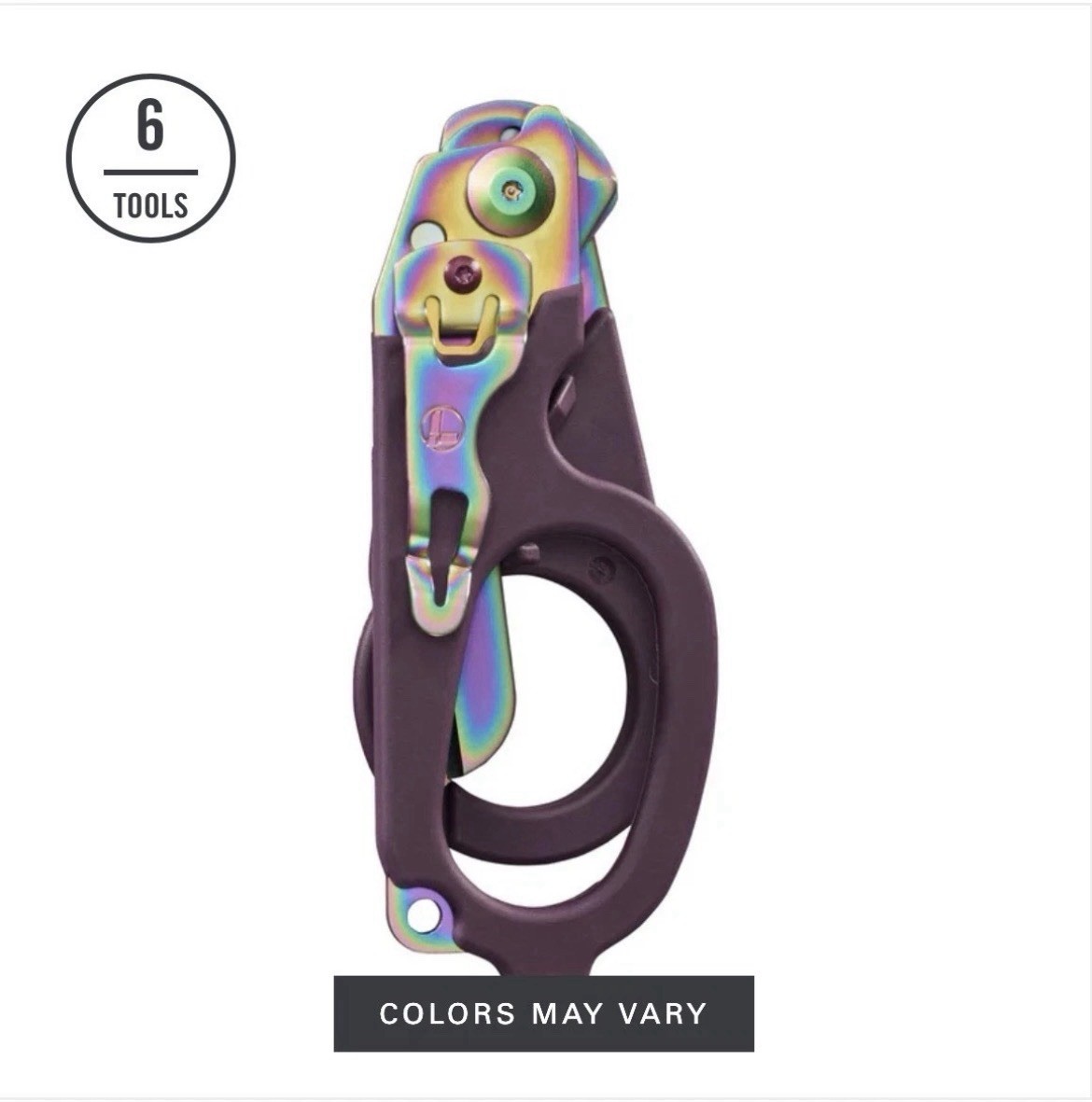 Leatherman Raptor Rescue Shears Rainbow Limited Edition. Factory Sealed IN HAND