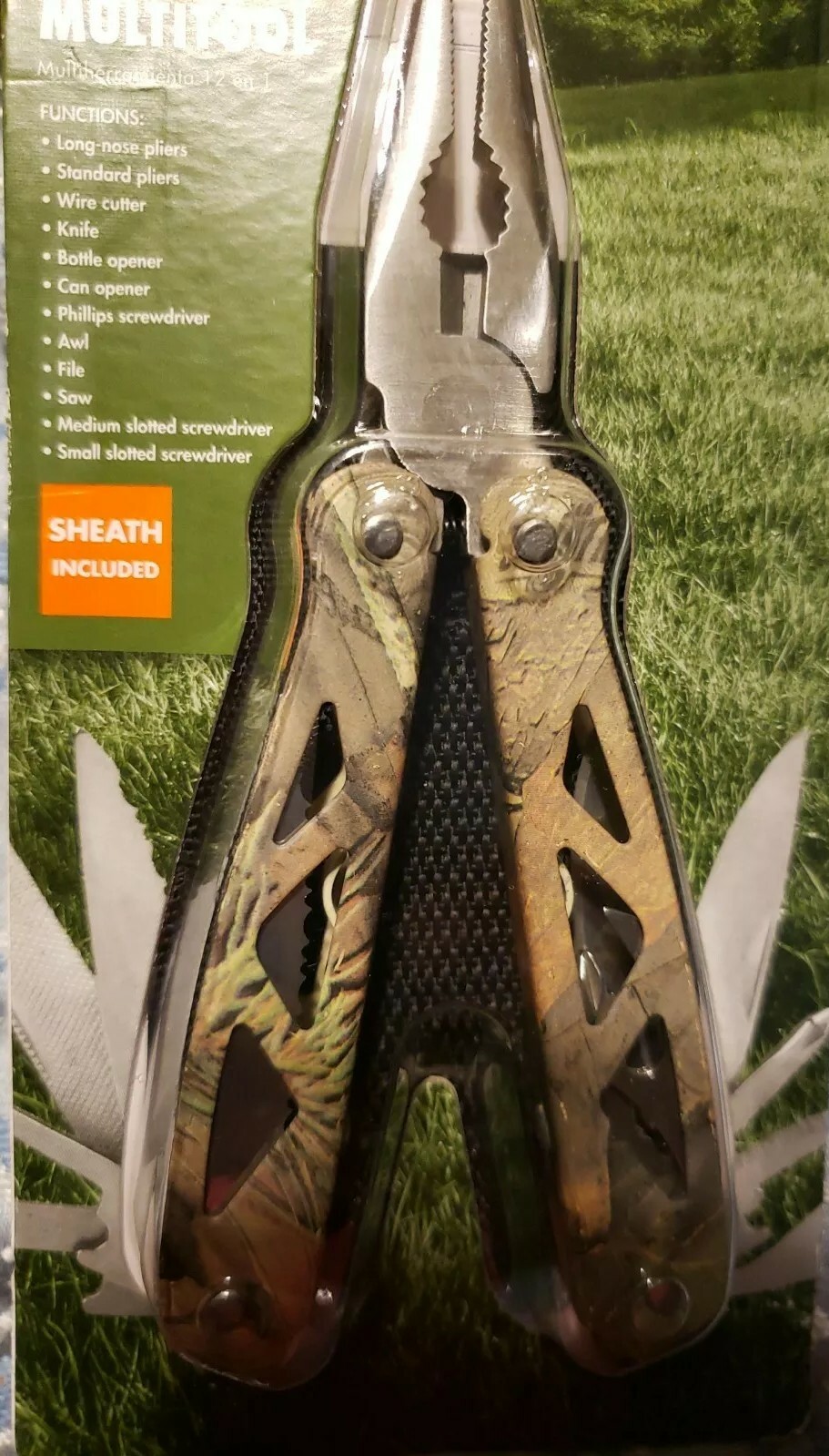 Ozark Trail 12-in-1 Camo Multitool Sheath Included New Sealed