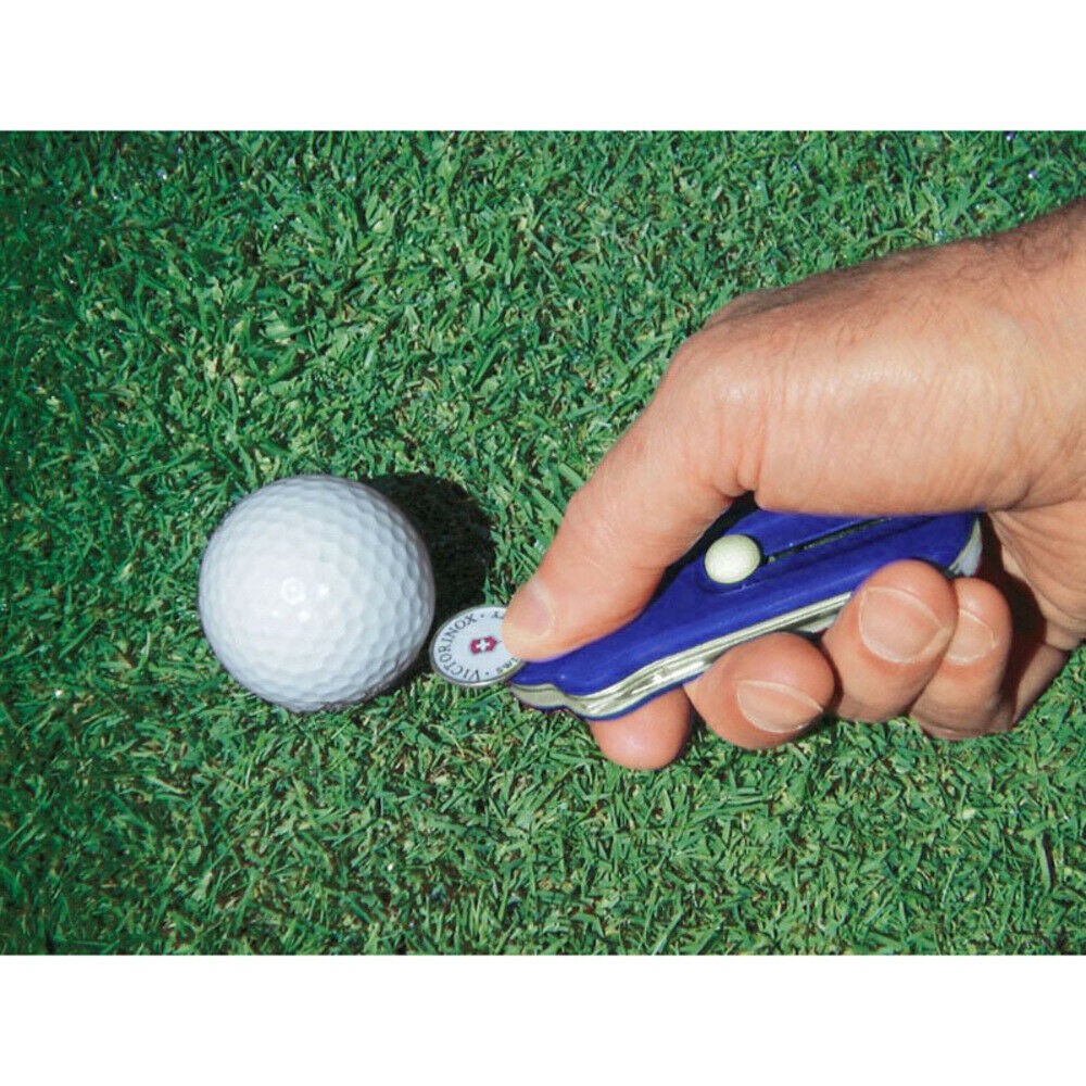 Victorinox Swiss Army Knife Sport Golf Tool Marker Divot Repair – Black