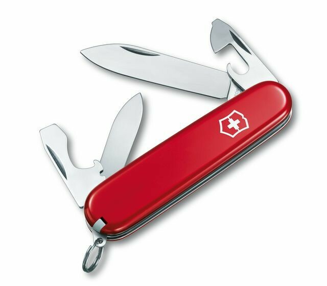 Victorinox Recruit 10 functions Swiss Army Pocket Knife tool 0.2503