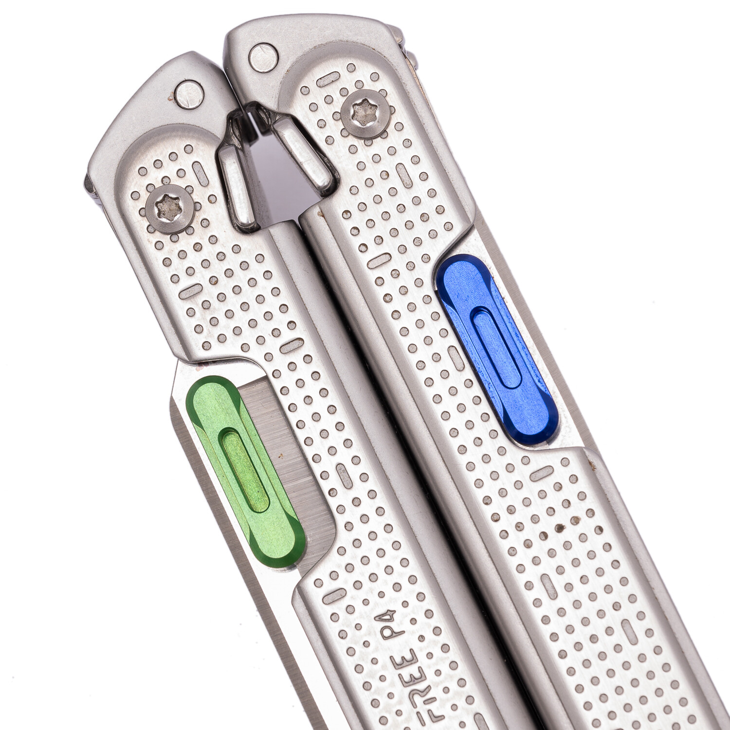For Leatherman Free P2 P4 Knife Thumb Grip Tabs Aluminum