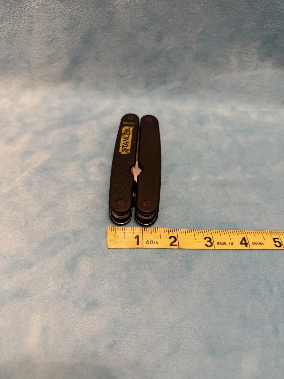 STANLEY 74-438 Folding Pocket Knife Shears Multi Tool Stainless Handyman