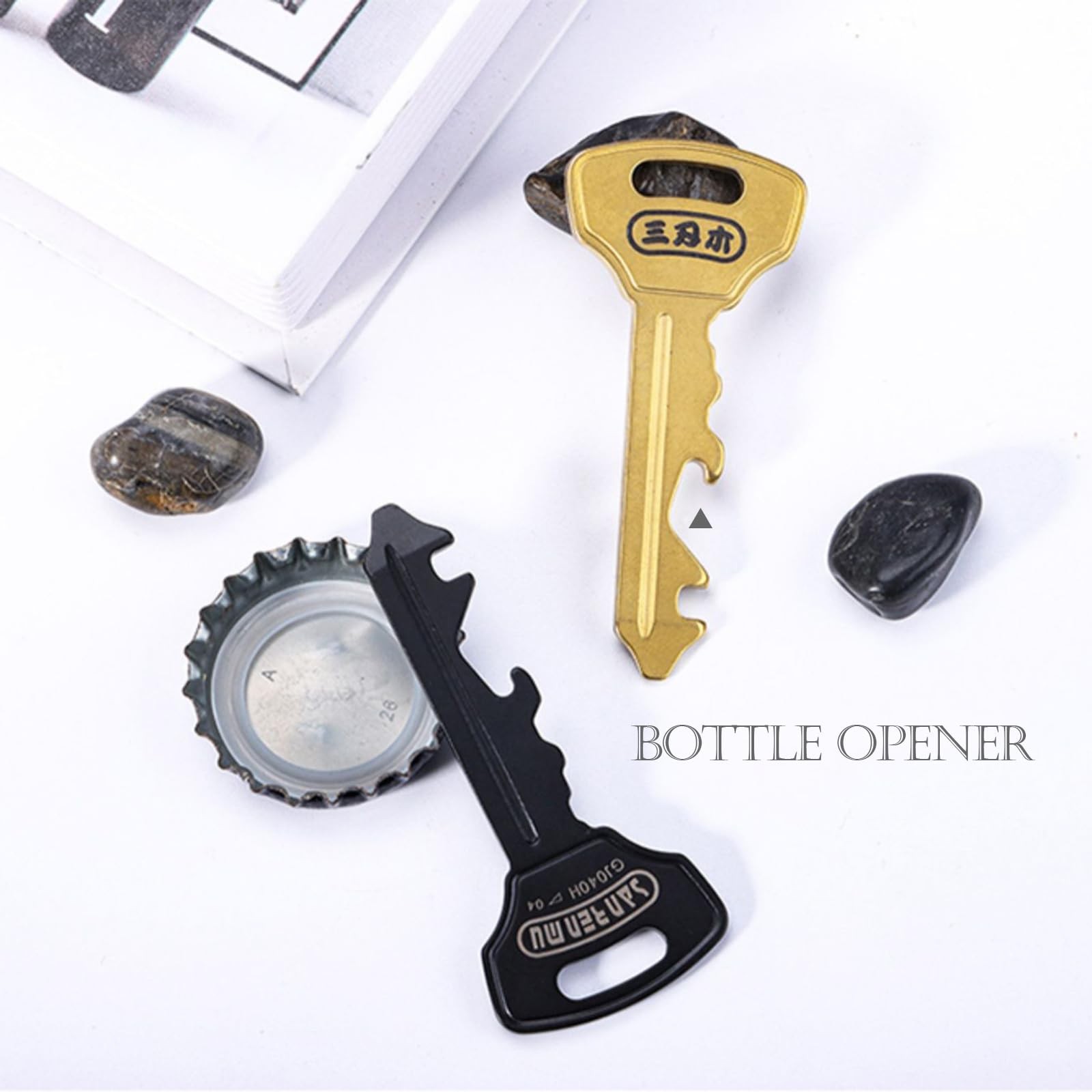 Keychain GJ040 Pry Bar Multi Tool with Bottle Opener Screwdriver Wheel Spoke …