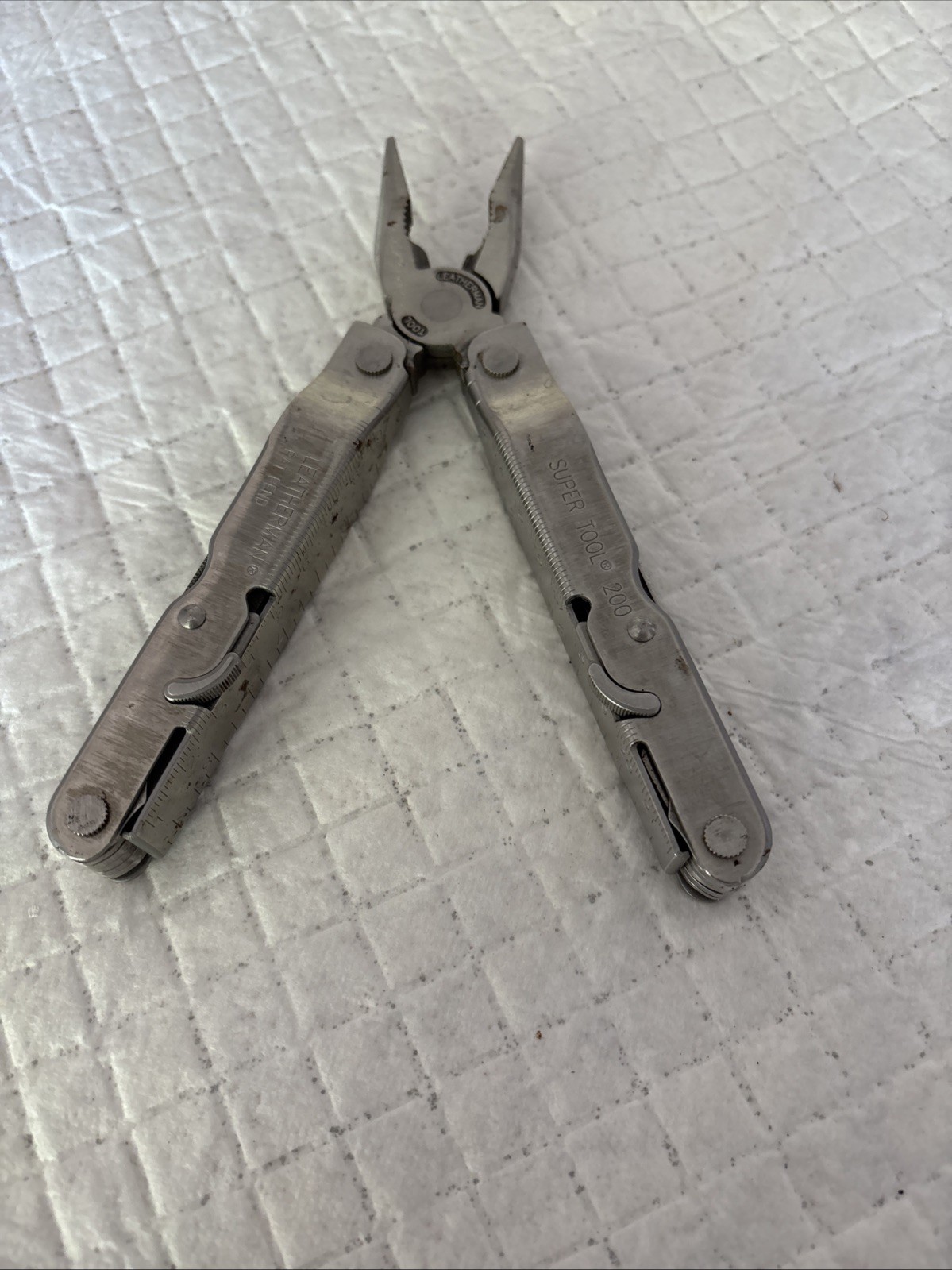 Leatherman Super Tool 200 Multi-Tool Vintage 2001 Patent Pending-retired 245